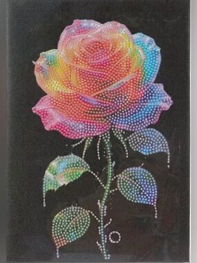 RAINBOW ROSE Diamond Painting | Hobby Lobby